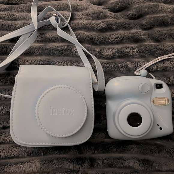 Instax Blue Instant 7+ Camera with Case